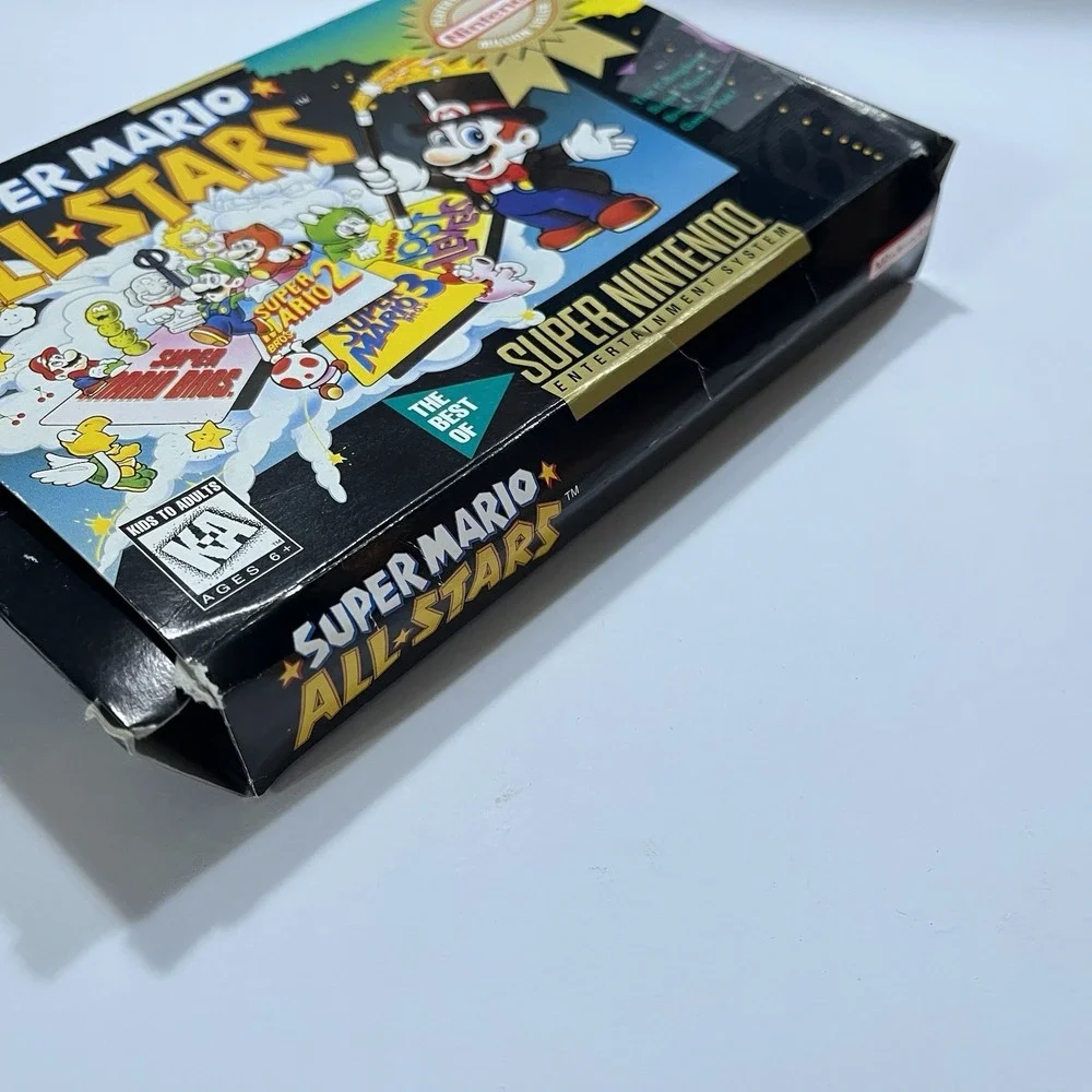 Super Mario All-Stars Super Nintendo SNES CIB Complete With Manual